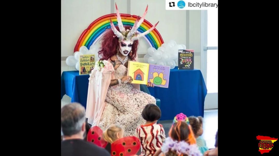 El terrible adoctrinamiento Drag Queen a niños en América