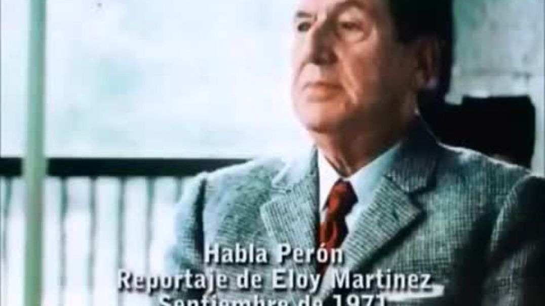 Entrevista del General Perón sobre los masones y la historia Argentina.