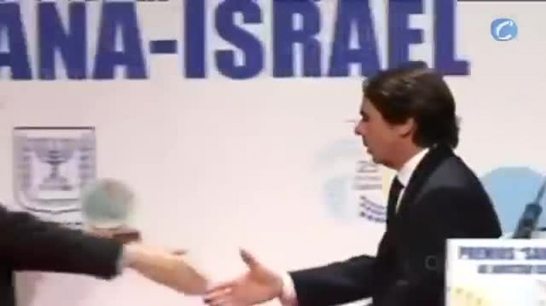 Aznar  Si cae Israel caemos todos   Por Siempre Israel..mp4