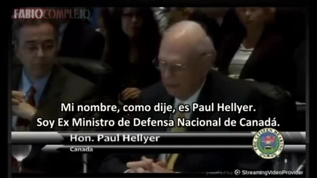 Paul Hellyer - Ex ministro de Canadá