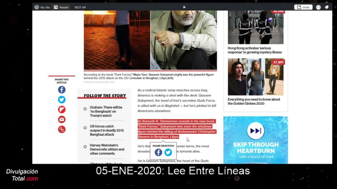 Lee Entre Lineas 05-01-2020