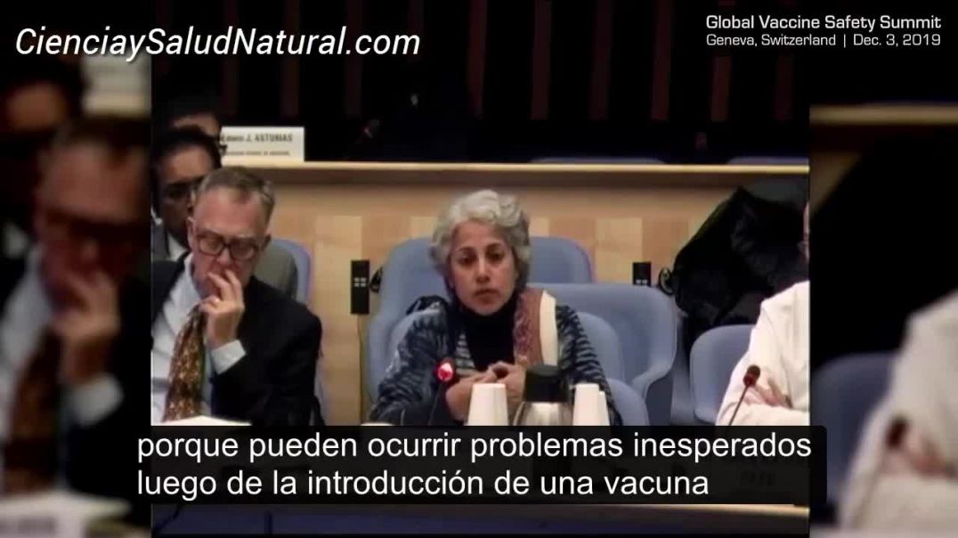 Se filtra video de la OMS sobre la inseguridad de las vacunas