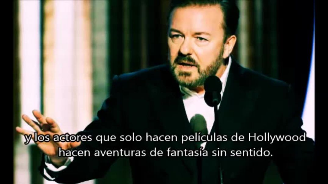 Ricky Gervais Globos de Oro 2020 Entre col y col