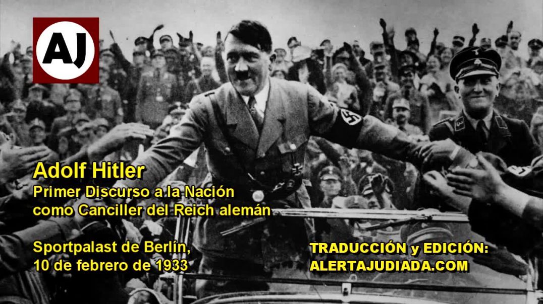 Primer discurso de Adolf Hitler.