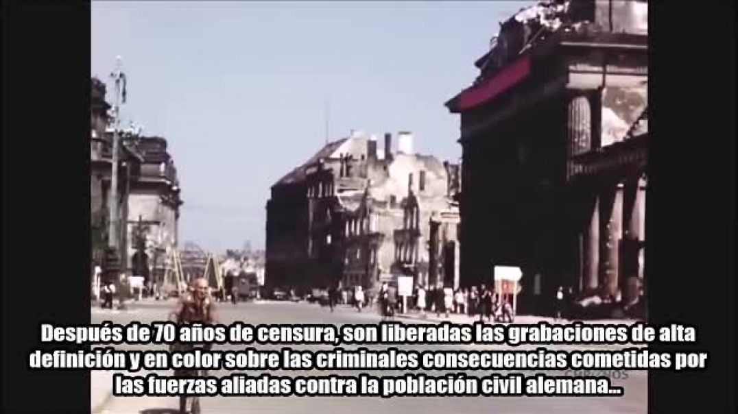 Alemania destruida , y Europa con ella.