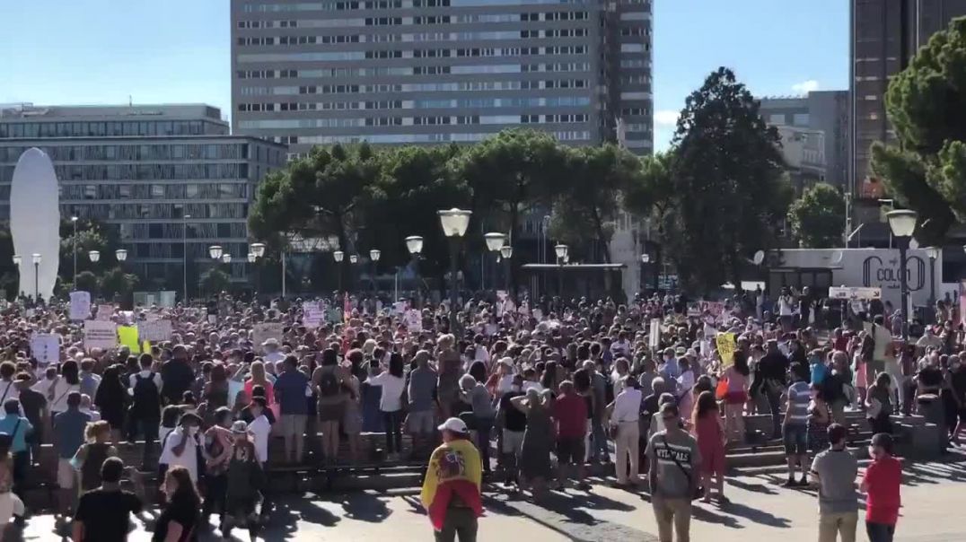 Concentración Madrid por "La Libertad"