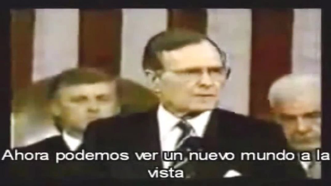 George Bush anunciaba Nuevo Orden Mundial