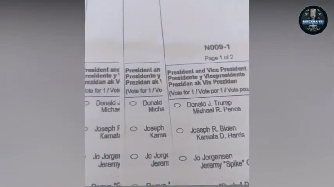 Simpatizante demócrata utiliza papeletas de 20 personas fallecidas para votar a Biden