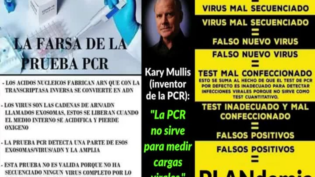 CENSURADO - La FARSA de la PCR (Dra María José Albarracín)