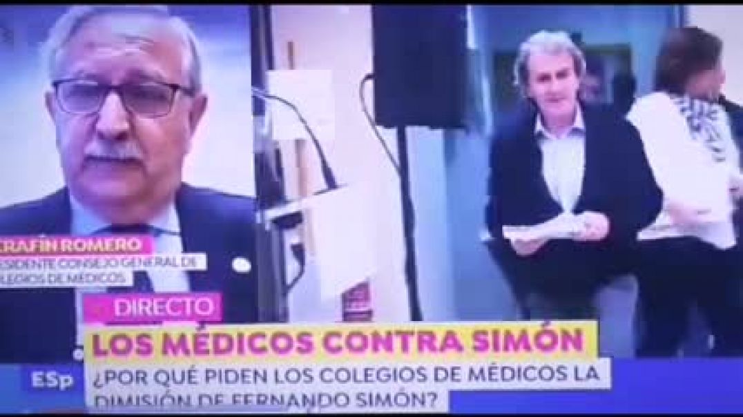 El Presidente del Consejo General de Colegios Médicos pide dimisión del dr Simón