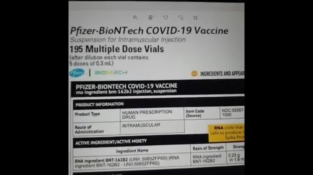 Vacuna Pfizer BionTech del Covid19 - Nanoparticulas (Nanotecnologia - Nanorobots)
