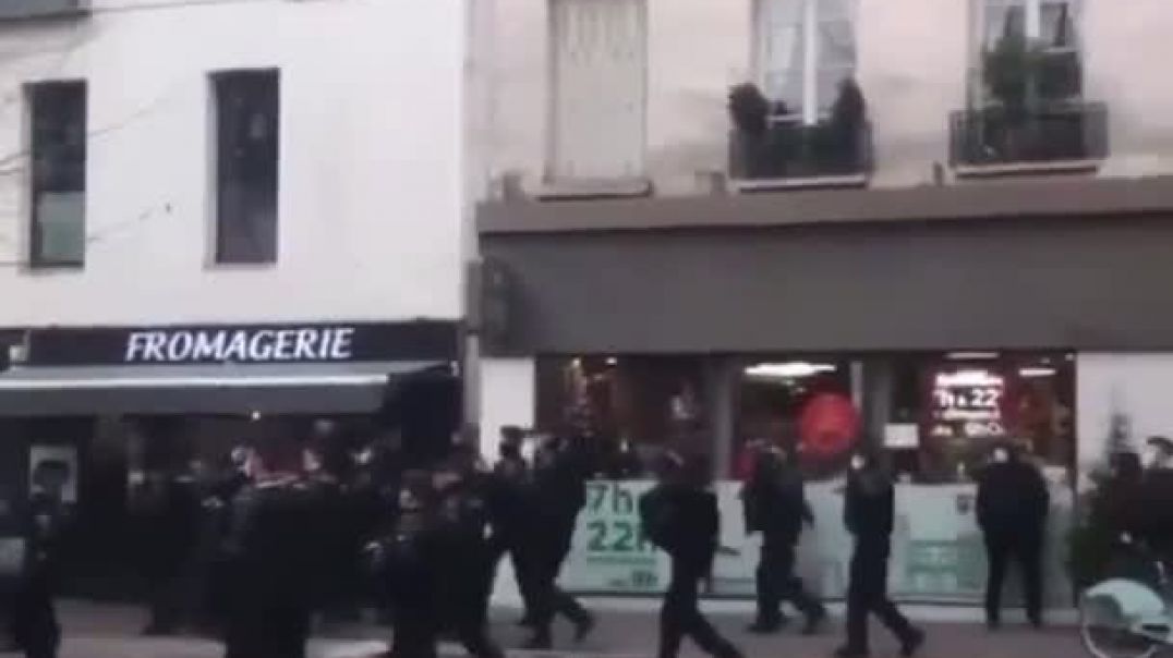 Francia- La policía francesa también se manifiesta