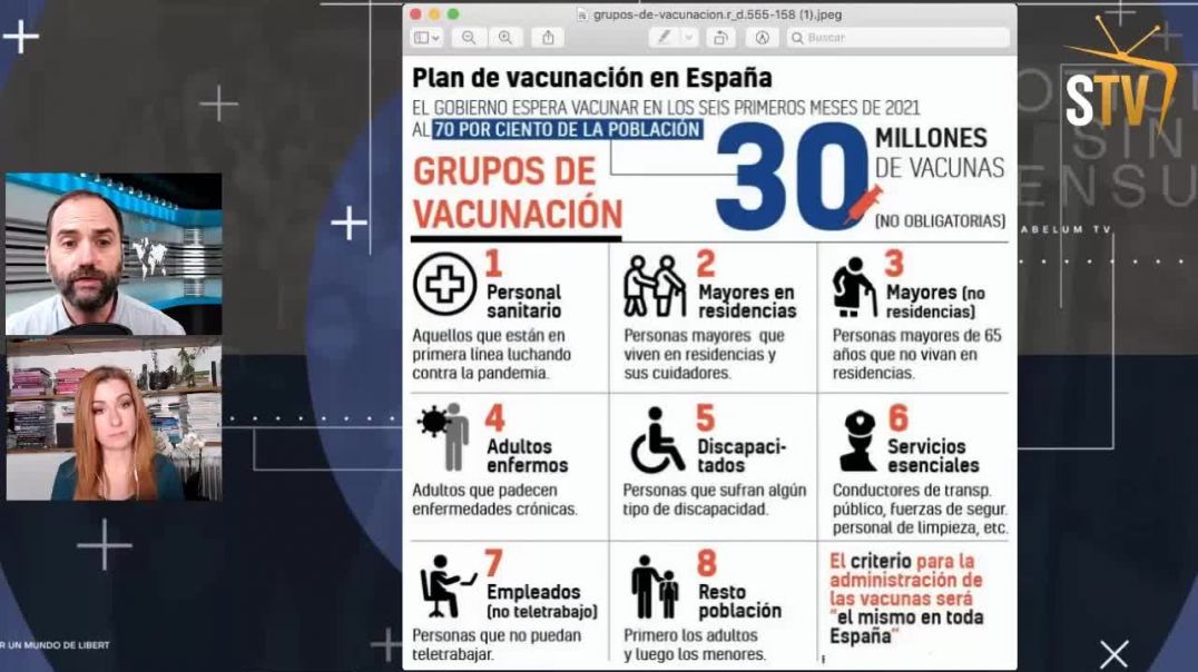 El abogado Luís de Miguel hace un repaso al plan de vacunacion del Gobierno de España