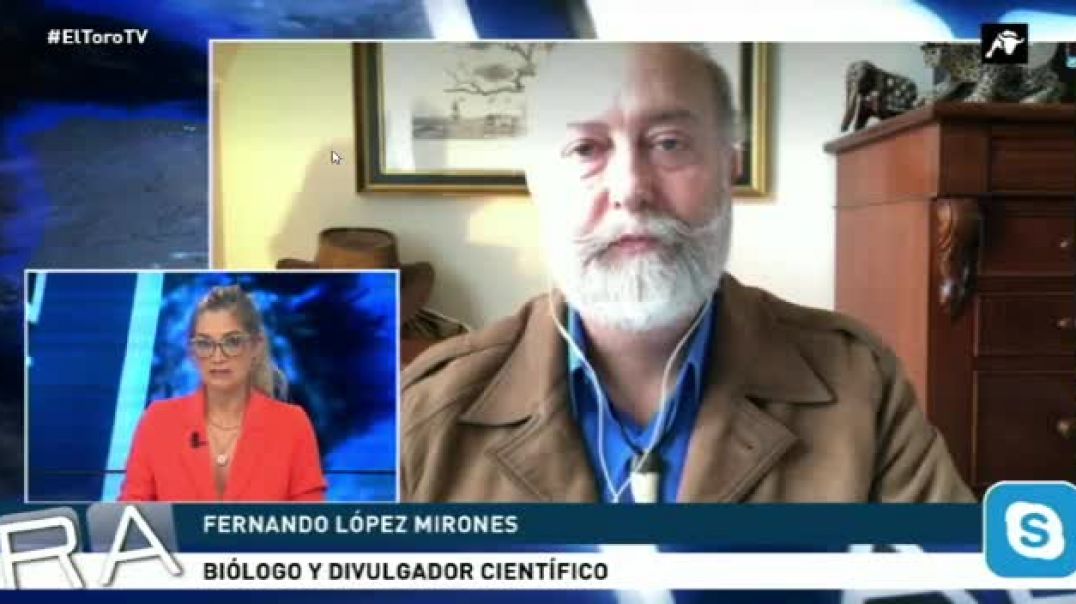 El biólogo Fernando López Mirones desmonta en tv la plandemia