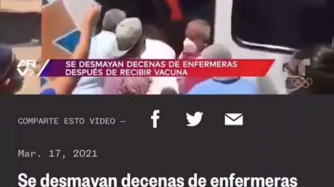 32 enfermeras se desmayan en Honduras a los 15 minutos de recibir la vacuna covídica de AstraZeneca
