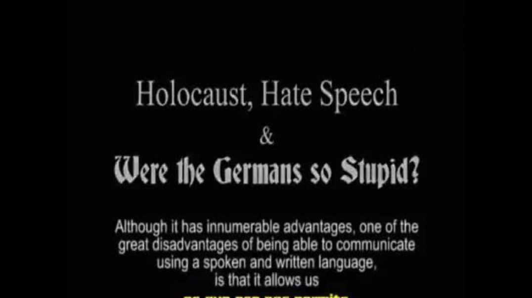 Sobre la gran mentira del holocausto