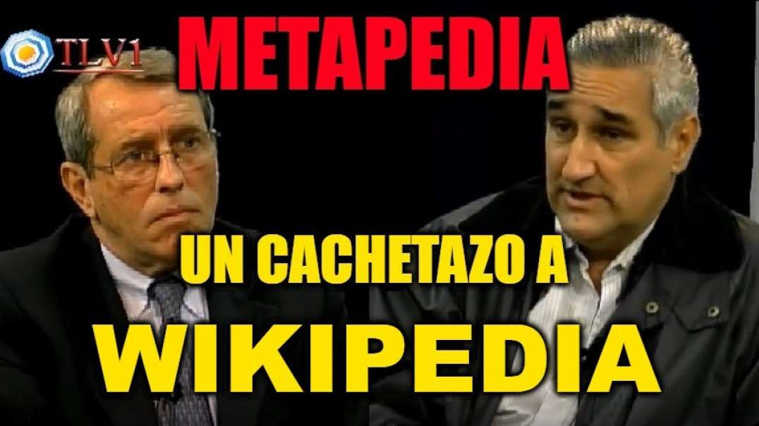 Metapedia un cachetazo a Wikipedia - Walter Romero fundador