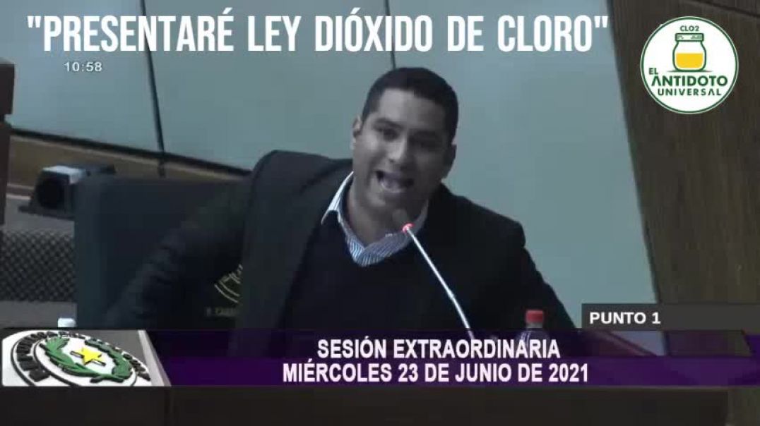 PRESENTARE LEY DIOXIDO DE CLORO