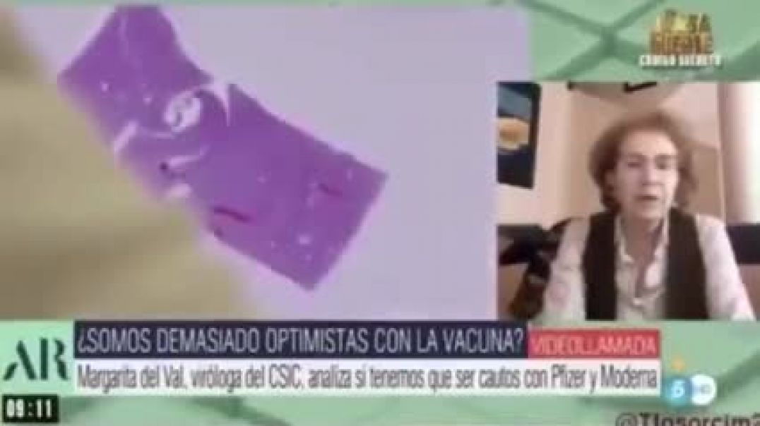 Cientifica oficialista admite en tv que NO LE CONVENCEN LAS VACUNAS